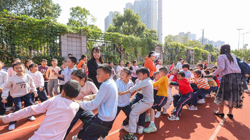 零陵区阳明芙蓉学校举办第二届阳光体育运动会