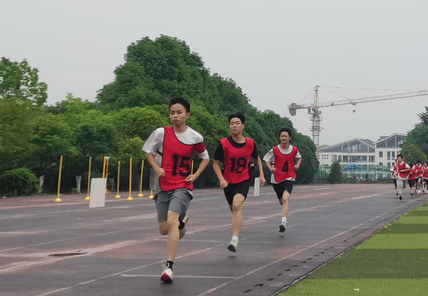 零陵区2025年初中学业水平体育考试正式开考