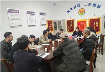 零陵区“三项制度”抓实综治中心规范化建设
