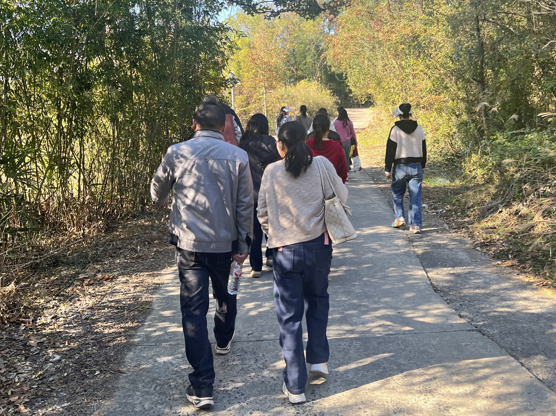 零陵区财政局举办2025年秋游暨徒步比赛活动