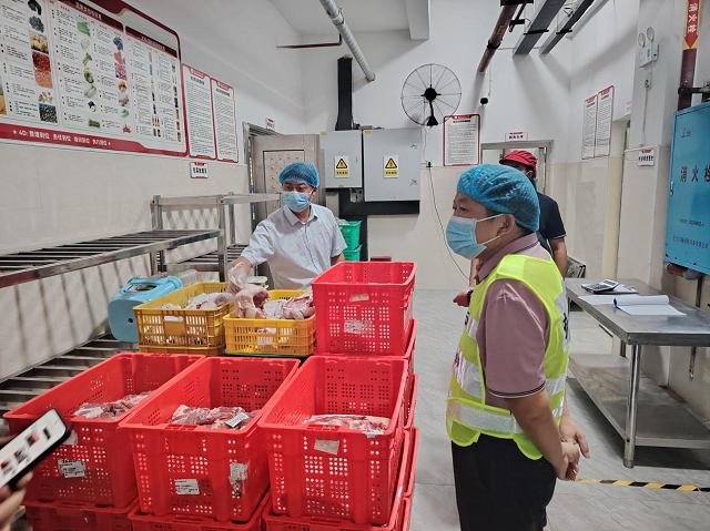 零陵：“智慧监管”护航校园食品安全