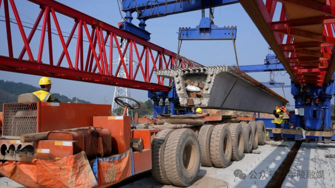 零道高速零陵段建设提速 节点工程取得新突破