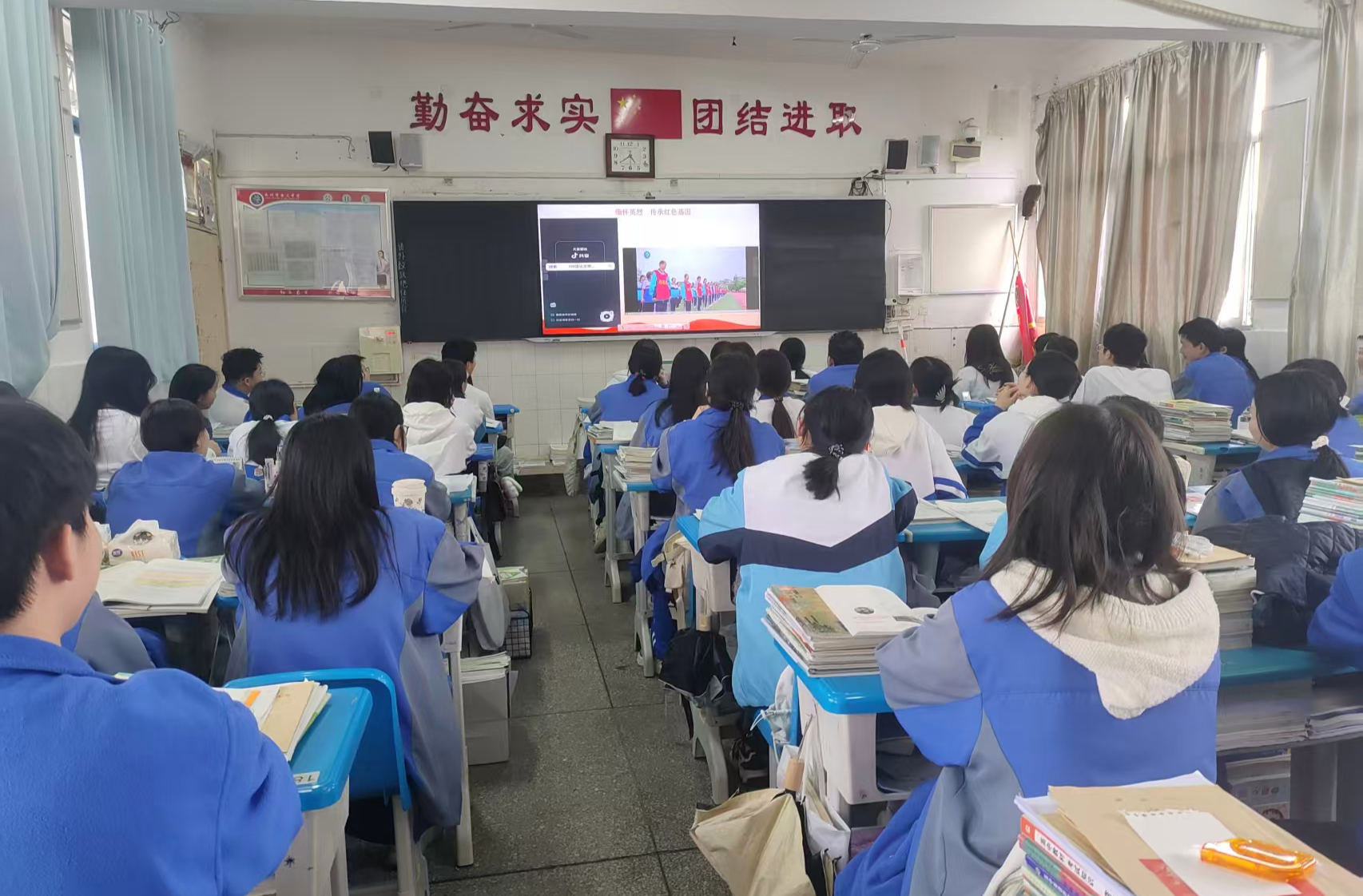 永州三中开展清明祭英烈系列主题活动