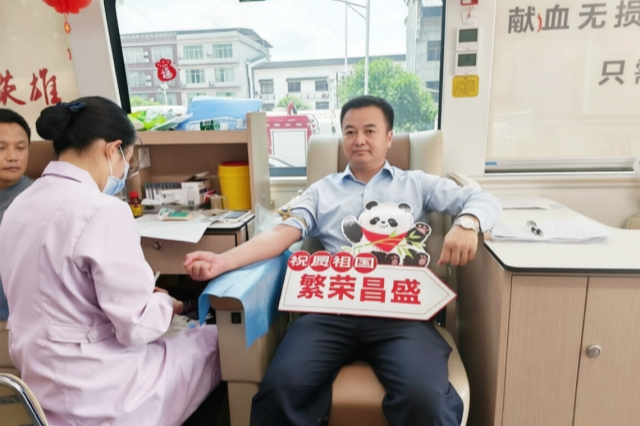 热血践初心 文明铸新风——黄田铺镇开展无偿献血新时代文明实践活动