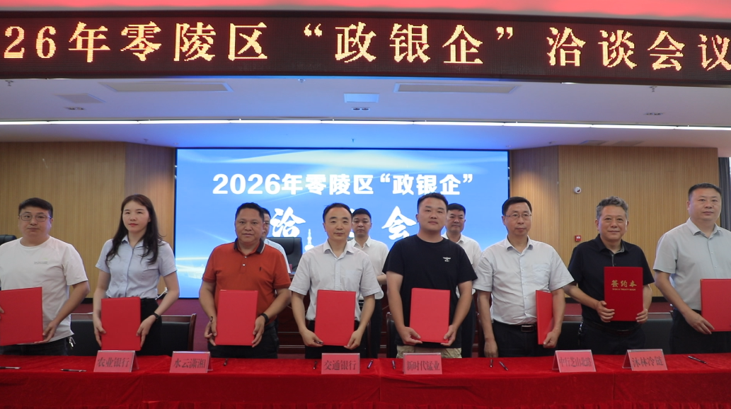 零陵区召开2026年“政银企”洽谈会