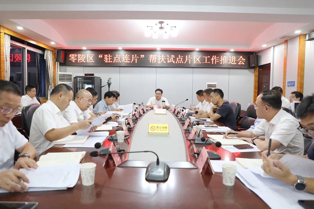 零陵区召开“驻点连片”帮扶试点片区工作推进会