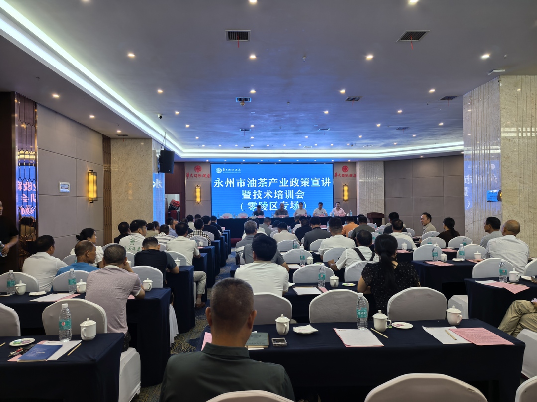 政策赋能提质效 科技助林促振兴——永州油茶产业培训零陵专场开班