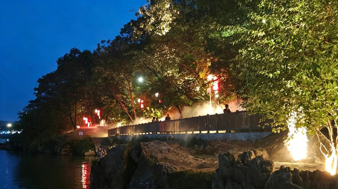 零陵区“一线一路一片区”建设初显成效，柳宗元4A景区游步道及雾森系统获群众点赞